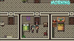 big tits milf bends over for monster cock in hentai zombies retreat part 12