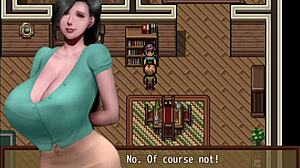 big tits milf bends over for monster cock in hentai zombies retreat part 12