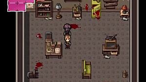 big tits milf bends over for monster cock in hentai zombies retreat part 12