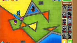 Bloons TD 6 gameplay session one with strategic tower placements