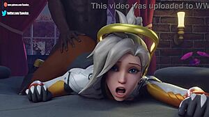 Hey, wanna see Brigitte and Mercy in rough 3some action?