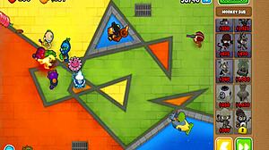 Bloons TD 6 gameplay session one with strategic tower placements