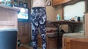 Friends alone in the camper! What happens next?