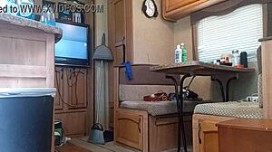 Friends alone in the camper! What happens next?