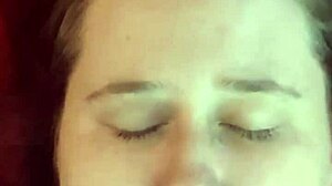 Amateur Receives Cum Dumped On Her Face