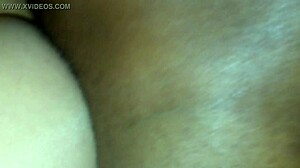 intense threesome with girlfriend and white tranny bitch