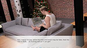 lets play night before christmas with big tits and shaved pussy