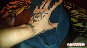 lover fills angolan ebony with cum for cuckold to see