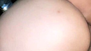 Chubby BBW Creampied While Sitting