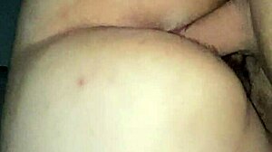 Chubby BBW Creampied While Sitting