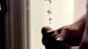 Wife secretly films me stroking and shooting in fleshlight