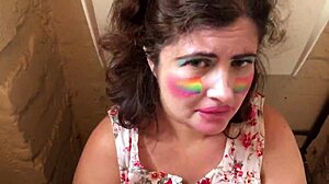 i enjoy swallowing his cum and piss after he makes me gag on his cock in the toilet