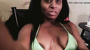 Hot wildcat shaking her ass in a g-string, teasing with every move