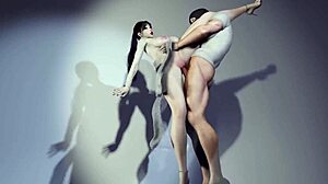 i’m obsessed with this wild 3d hentai cum scene