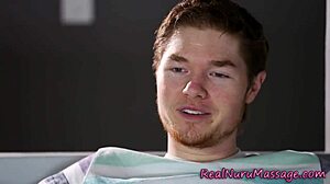 The nuru drenched masseuse gives an intense handjob in high definition