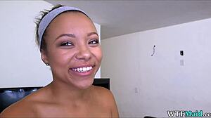 Tight Latina Twat Stretched in Dirty American Action