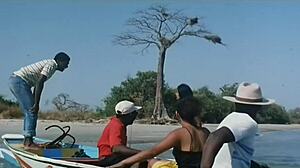 Indian Actress Kitu Gidwani Appears Topless in French Movie Black