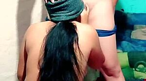 Latina Takes Deepthroat Blowjob To The Limit