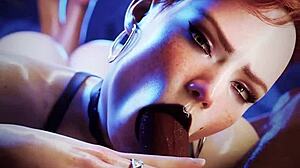 Cyberpunk Hentai POV with Panam and Judy in 4K