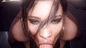 Cyberpunk Hentai POV with Panam and Judy in 4K