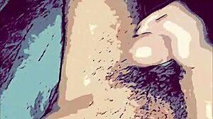 Gay animation where the bottom gets his mouth fucked by a big thick cock 😈