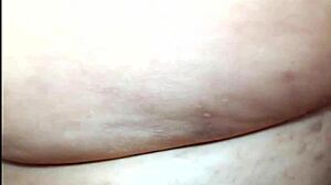 Webcam Mature Shows Off Saggy Tits Live.