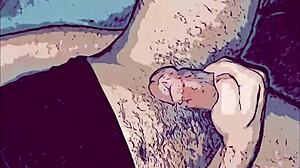 Gay animation where the bottom gets his mouth fucked by a big thick cock 😈