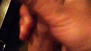 horny gay guy jacks off and cums all over himself. Intense solo session.