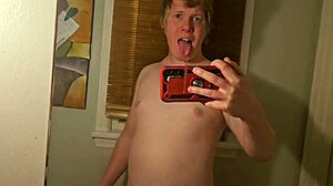 A Gay Man Enjoys Masturbating In This Porno Scene