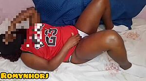 Beautiful shemale gets a big cock in her pussy