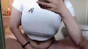 Asian Amateur Slowly Masturbates Her Shaved Pussy In Bedroom