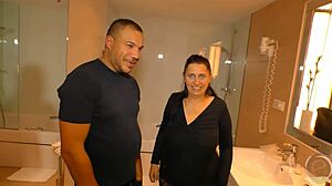 reni and victor sneak off to hotel for hot fuck