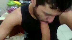 Marcos Goiano Sucks On Monster Cock