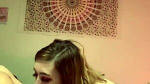 She gives an evil blowjob.