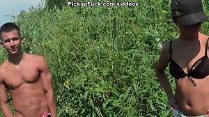 Passionate Outdoor Fuck with Young Girl
