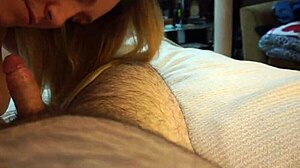 Kat cumsalot gives detailed blowjob to me