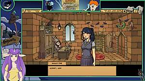 Exploring the witch trainer silver game in part 18 with asian cartoon characters.