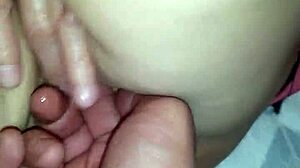 Asian Amateur Cums Hard From Wet Pussy Finger Fucking!