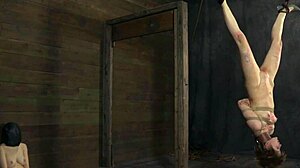 Angel gets punished with a facial