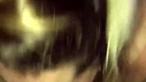 In this homemade scene, the Latina amateur gives a deepthroat blowjob to her black lover and swallows everything.