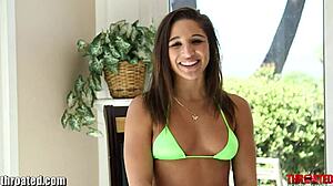 abella danger throated hard!