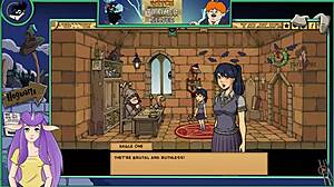 Exploring the witch trainer silver game in part 18 with asian cartoon characters.