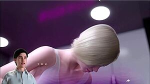 Ava craves big cock, husband nearly catches.