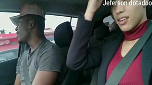 I gave Karen Oliver a ride, and she thanked me with intense blowjob