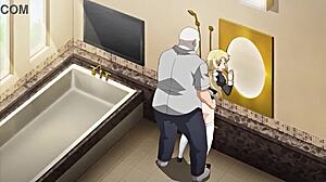 Anime compilation features big tits and blowjob scenes in hentai style