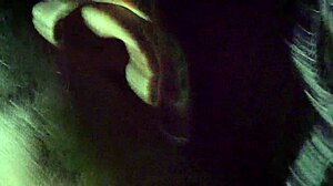 Ebony girl sucks big black cock sloppy in the car, spitting and deepthroating