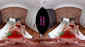 I-I mean, VRConk two blonde elves make your Christmas better than ever!