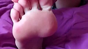 Amateur Milf Wife Engages In Feet Fetish With Fingering And More