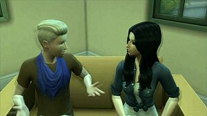 Anime Girl Bent Over for Steamy Doggystyle with Stepbro