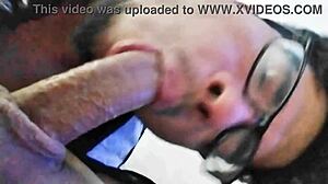 mexican colombian gay blowjob in close-up